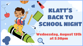  Back to School Night